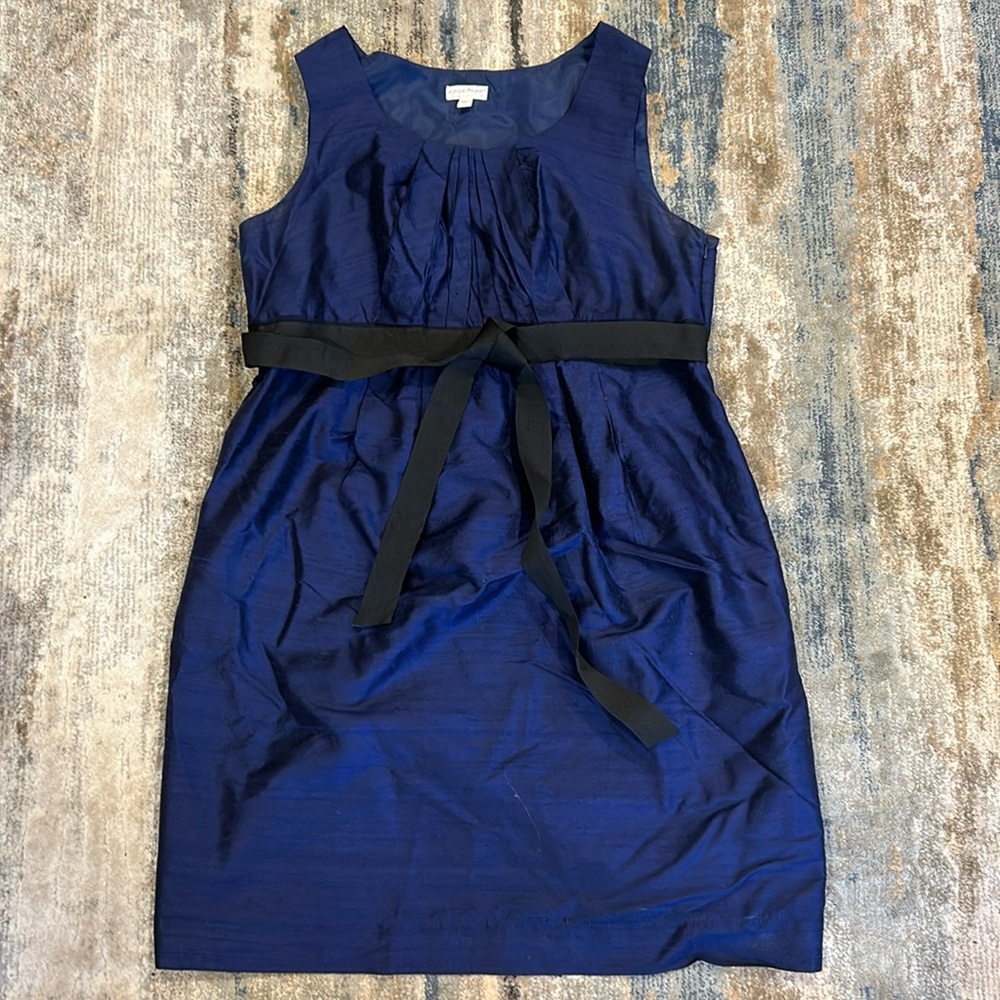 A Pea in the Pod Navy Maternity Dress -Size Large